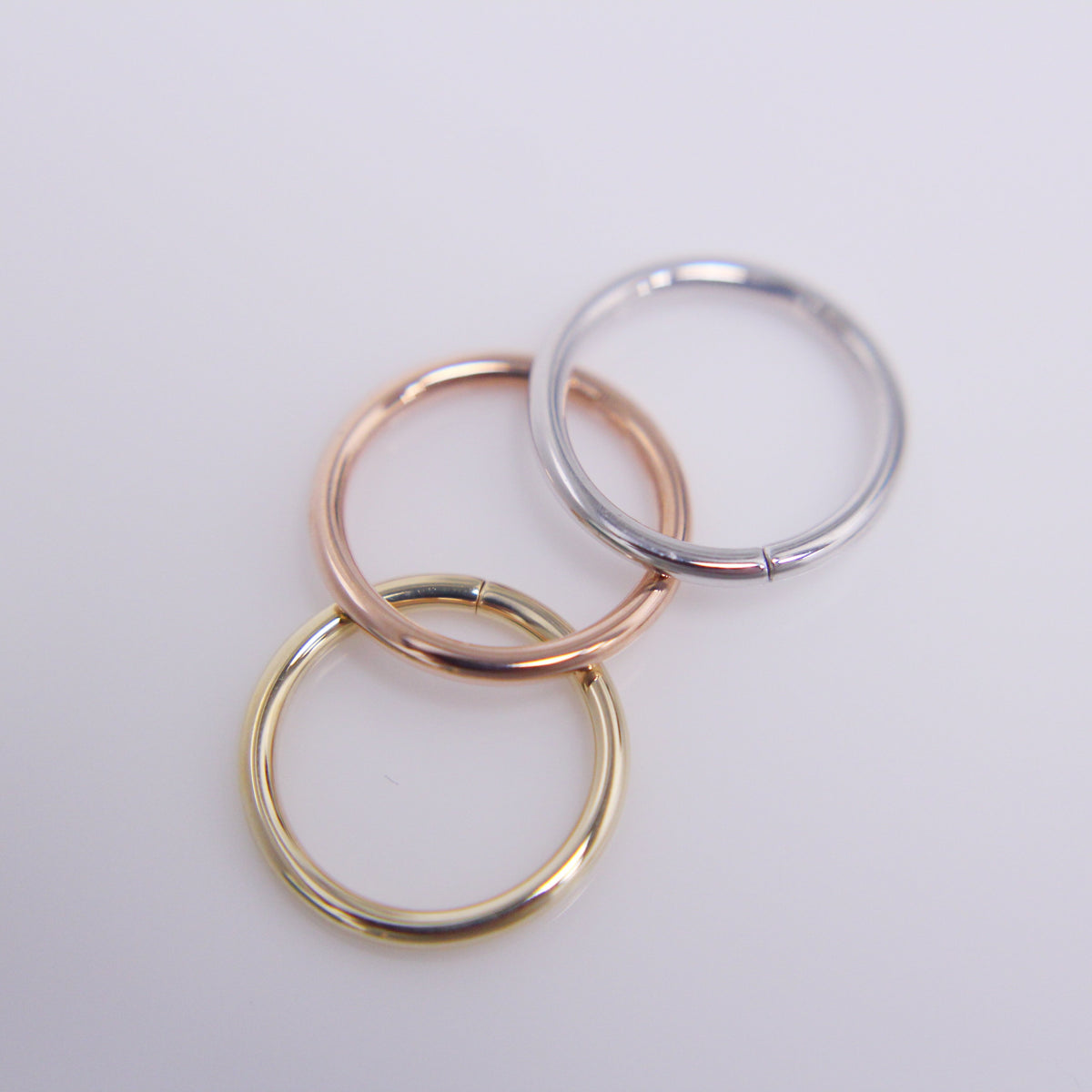 BVLA 18k Classic Plain Seam Ring